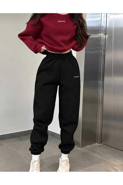 COHERENT Set de hanorac și pantaloni de trening din bumbac cu imprimeu person...