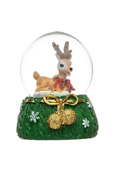OEM Glob de Zapada Decorativ de Craciun Ren 6cm