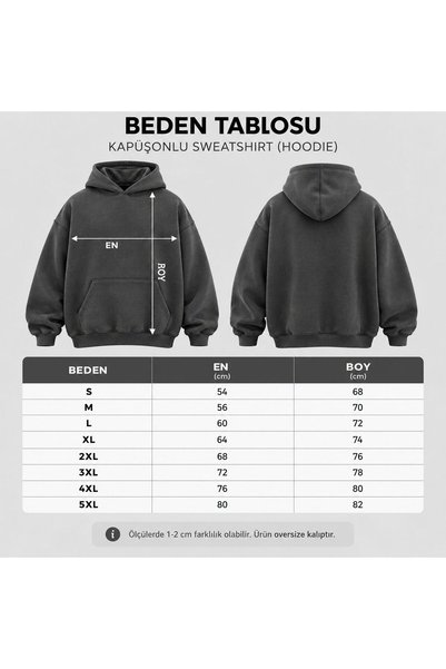 bellanova Unisex Gray Oversize Hooded Sweatshirt with Kangaroo Pocket, 3 Thread Raster Hoodie