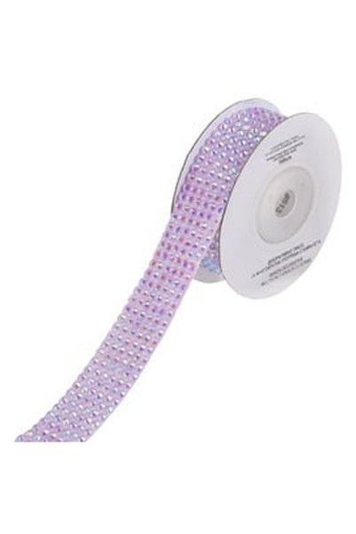 OEM Lilac Adhesive Tape with Strass 1mx2cm