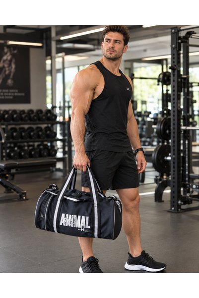 Antrenman Sporcu Geniş Bavul Seyahat Fitness El Ve Omuz Çantası 45 CM