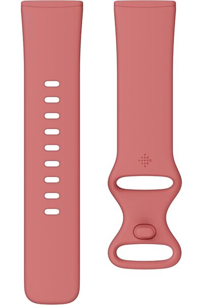Fitbit حزام رياضي مقاس 24 مم، أزرق بحري/محيطي، كبير *متوافق مع Sense 2، Sense...