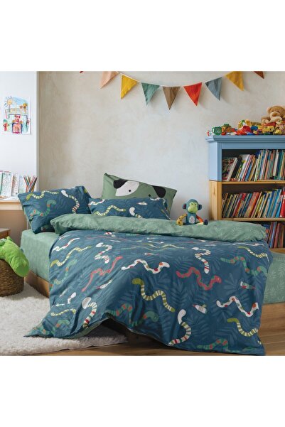 Nef Nef Homeware Nef-Nef Homeware Warms Παιδικό Σετ Σεντονιών, 3 Τεμάχια, 100...