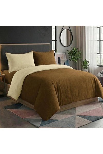 Rose Flory Microfiber Comforter Set, Fits 120x200 cm Single Size Bed, 5 Piece...