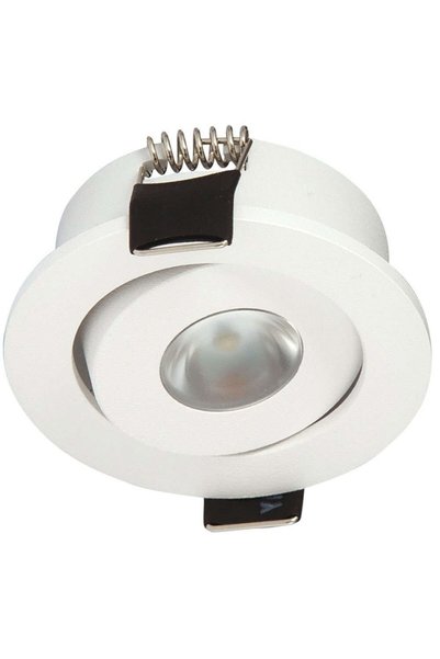 VK Leading Light VKLed Μίνι Εντοιχιζόμενο Σποτ LED, 3W, 3000K, 150 lm, Λευκό,...