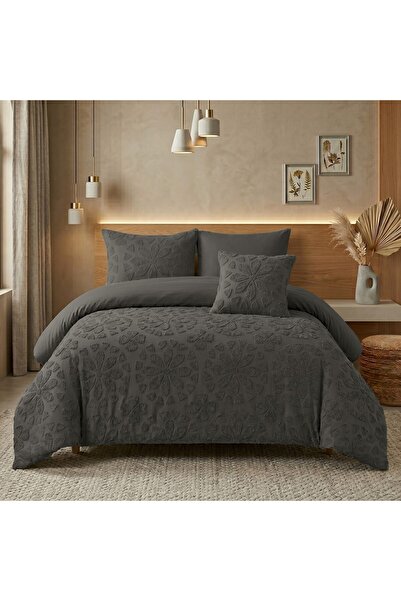 Terry Bohemian Comforter Set, High Quality Microfiber, 5 Pieces, Fits 120x200...