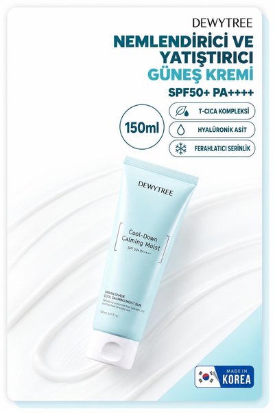 Yüz Ve Vücut Güneş Kremi SPF 50+ PA++++, Serinletici, Nemlendirici, Yatıştırıcı, Centella İçerikli