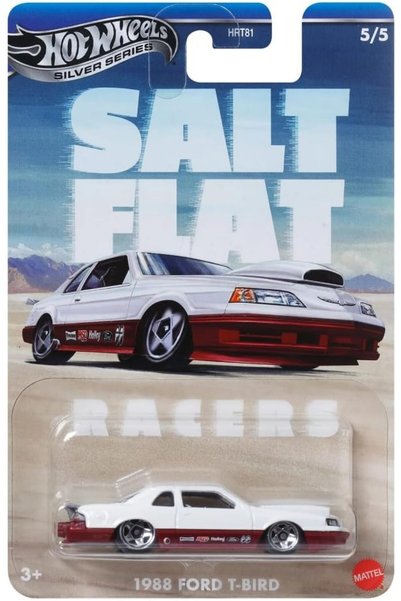 HOT WHEELS - Silver Series - Salt Fiat Racers (1988 Ford T-Bird) /Toys