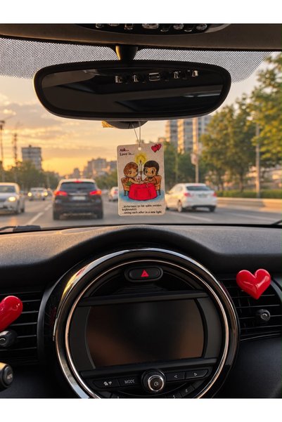 Genel Markalar Bera Print Lab Love Is Temalı Sevgiliye Özel Tasarımlı Oto Kok...