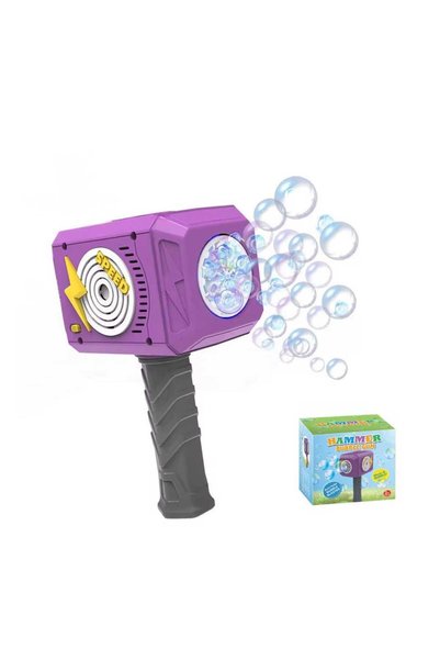 OEM Jucarie de facut Baloane Hammer Bubble Gun cu Lumini si Sunete