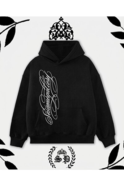 StartMore Sensame Fontlu Yazılı baskılı Vintage Hoodie Supertee Design Y2K Sw...