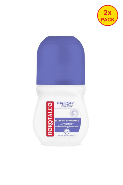 Borotalco 2x PACHET Roll-on Fresh Violet 50ml