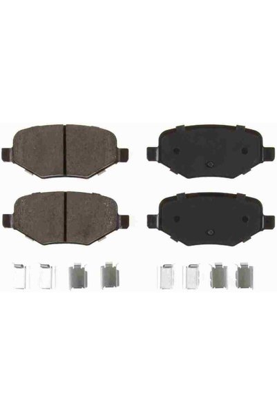 WIM Products وسادات الفرامل الخلفية لسيارات فورد إيدج وإكسبلورر وتورس وفلكس 2011-2015 - D1377C