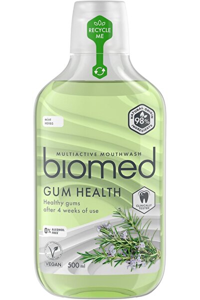 Biomed غسول الفم الطبيعي من ويل جم مع الأوكالبتوس والزيوت الأساسية لتعزيز صحة...