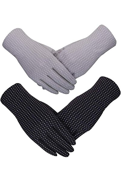 AONTUS 2 Pairs Women Sun Protective Gloves Summer UV Protection Gloves Sunblo...