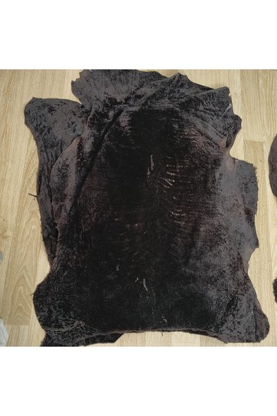 hoaryage Genuine Real Leather Sheepskin Posteki Home Decor, Cropped Sheepskin Prayer Mat