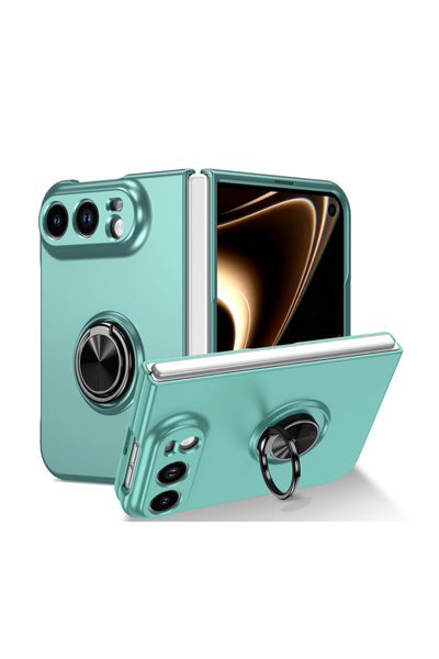 REDz Accessories Калъф RingFlex за iPhone Duo, Въртящ се поддържащ пръстен, З...