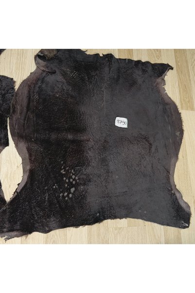 hoaryage Genuine Real Leather Sheepskin Posteki Home Decor, Cropped Sheepskin Prayer Mat