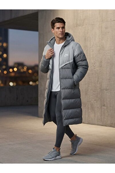 Nike Sportswear Windrunner Storm-Fit PrimaLoft® Full-Zip Hoodie Erkek Parka A...