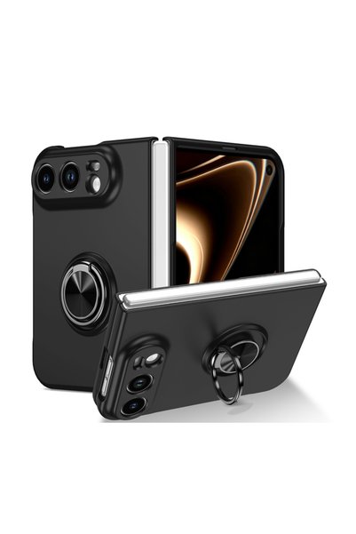 REDz Accessories Калъф RingFlex за iPhone Duo, Въртящ се поддържащ пръстен, З...