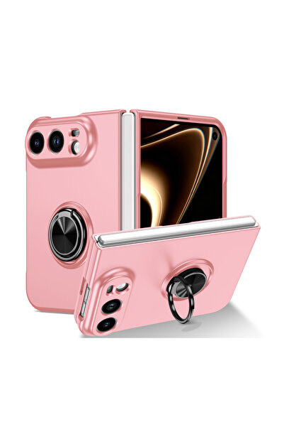 REDz Accessories Калъф RingFlex за iPhone Duo, Въртящ се поддържащ пръстен, З...