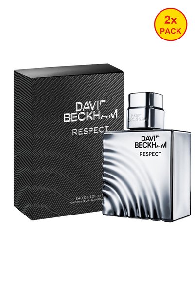 David Beckham Двойна опаковка Respect Еau de Toilette, за мъже, 40 мл