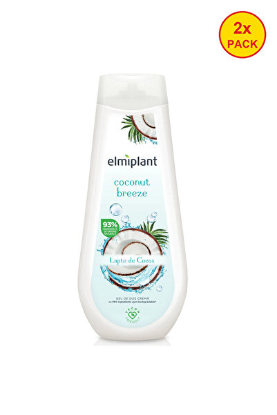 ELMIPLANT 2x PACK Coconut Breeze Cream Shower Gel
