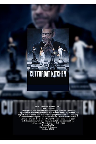 OEM Poster Infografic Bucataria Asasinilor, Design Unic, Carton 250g, A4