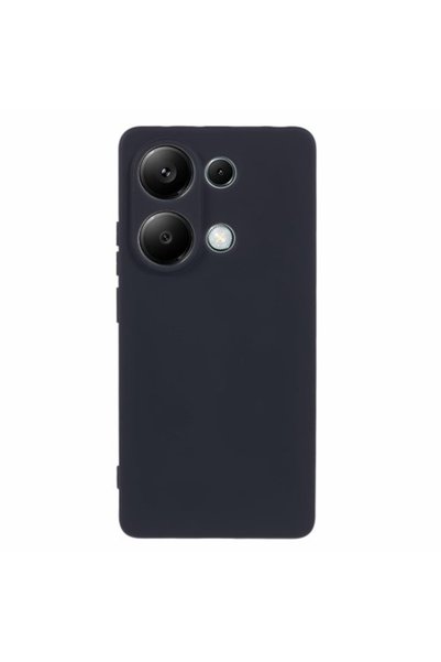 OEM Θήκη Σιλικόνης TPU για Xiaomi Redmi Note 13 Pro 4G / Poco M6 Pro 4G - Μαύρο
