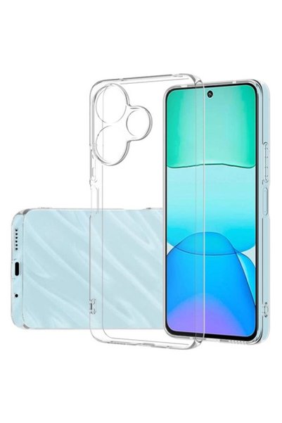 OEM Θήκη Σιλικόνης TPU για Xiaomi Redmi 13 4G - Διάφανο