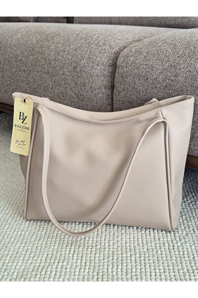 Bagzone Large Size Soft Leather Women's Bag En42 Uzn28