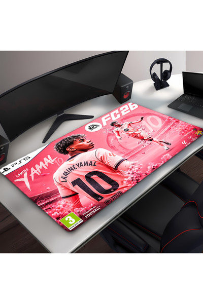 Generic Brand KARIŞIK-10 30x70 Gaming Mousepad anti-alunecare ultra-neted pen...