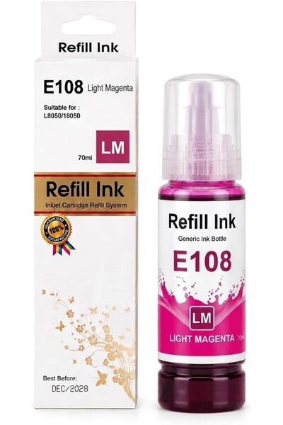 TAKYAKIŞTIR Epsön 108 Muadil Mürekkep (L8050/L8100/L18050) (LM)