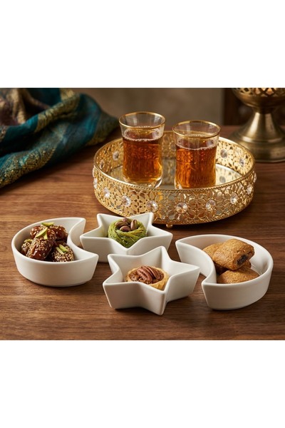 Generic Brand Set of 4 moon and star bowls