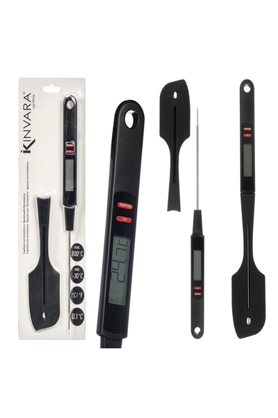 kinvara Spatulă din silicon cu termometru digital detașabil 13308, -30°C până...
