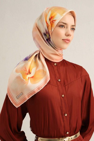 Armine Silk Scarf - 9305D-34 - Sura