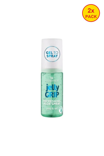Essence Pachet de 2x Spray fixare machiaj răcoritor cu Aloe Vera, cu efect de...