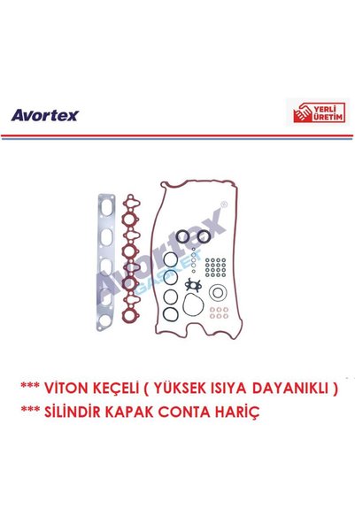 AVORTEX ÜST TAKIM CONTA MASTER 2 1998-2013 LAGUNA 2 TRAFİC 2 01+ MOVANO A VİVARO A 2,2D 2,5D DCİ /CDTİ G9U