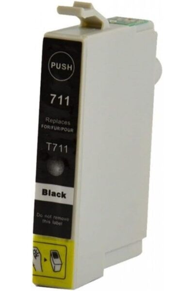 TAKYAKIŞTIR Epson Uyumlu T0711 Siyah Muadil kartuş