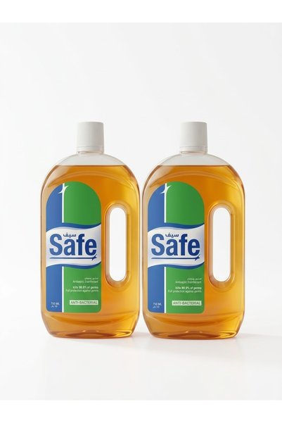 safe سيف مطهر ومعقم سيف 750مل 2 حبه