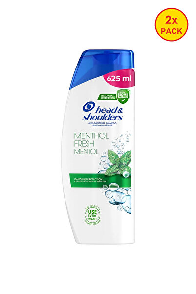 Head 2x PACK Sampon anti-matreata & Shoulders Menthol Fresh pentru orice tip ...