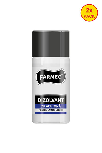 Farmec 2x PACK acetone nail polish remover, 50 ml
