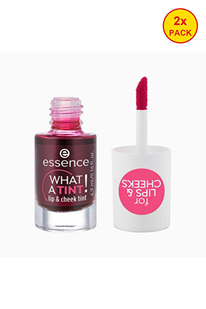 Essence 2 броя в опаковка - каква тонировка! Тинт за устни и бузи 01, 4.9 мл