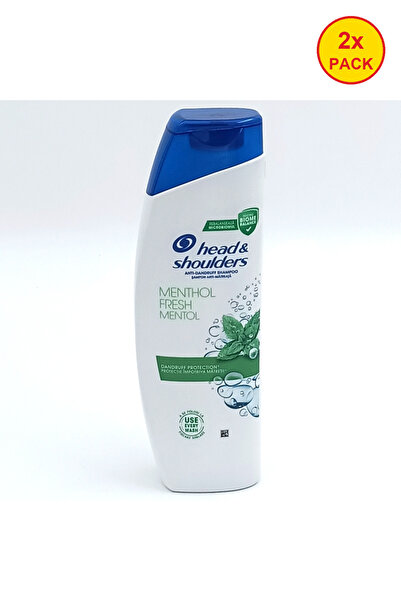 Head & Shoulders 2x PACK SHAMPOO 330ML MENTHOL FRESH