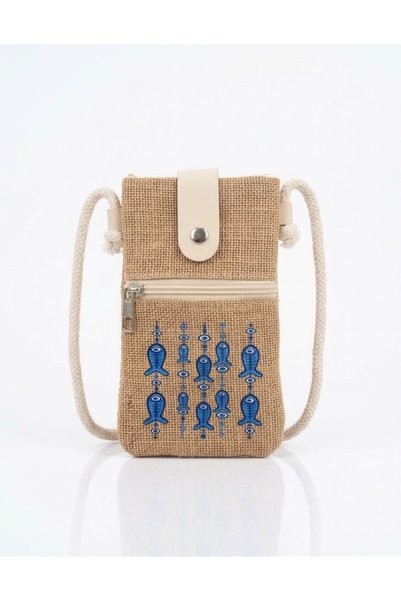 Monte Lui Women's Phone Crossbody Bag Fish