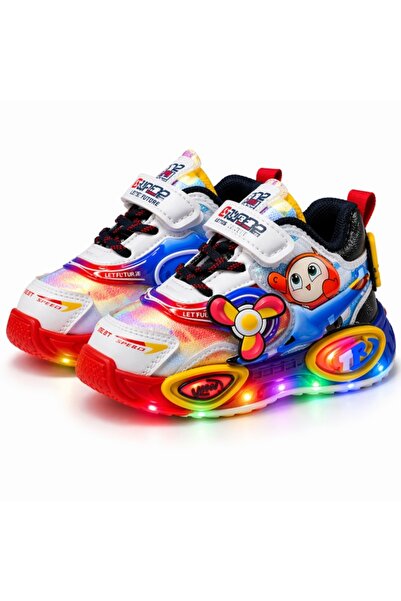 Superbaby Светещи маратонки за момчета - Подаръчна кутия, различни модели, 1 бр.