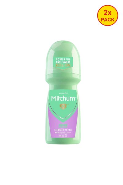 Mitchum 2x ΣΥΣΚΕΥΑΣΙΑ, Shower Fresh , Αντιιδρωτικό, Αποσμητικό Roll-On, Για Γ...