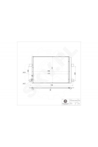ESEN SKV Radiator climatizare VW Amarok cu uscător 2H0820411