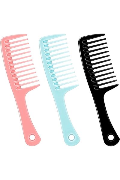 ELECDON Wide Tooth and Large Detangling Comb, Durable Brush for Best Styling ...