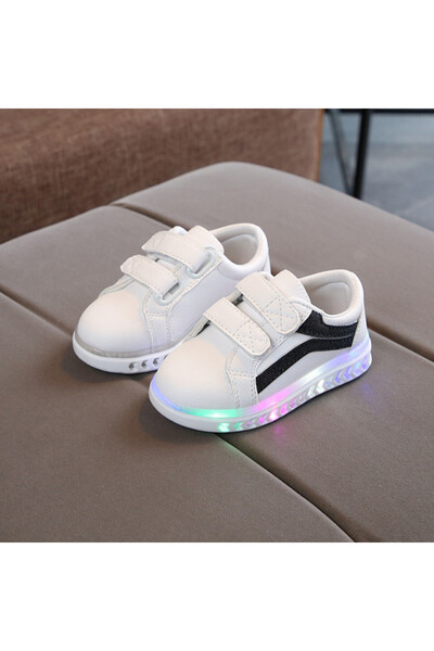 Superbaby Adidasi cu luminite pentru FETE - Cutie cadou, modele diverse, 1 buc